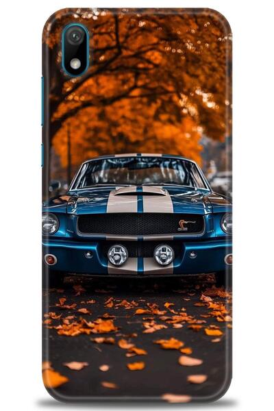 Rulet Aksesuar غطاء متوافق مع هاتف هواوي Y5 2019 HD مطبوع - غطاء سيليكون مصمم...