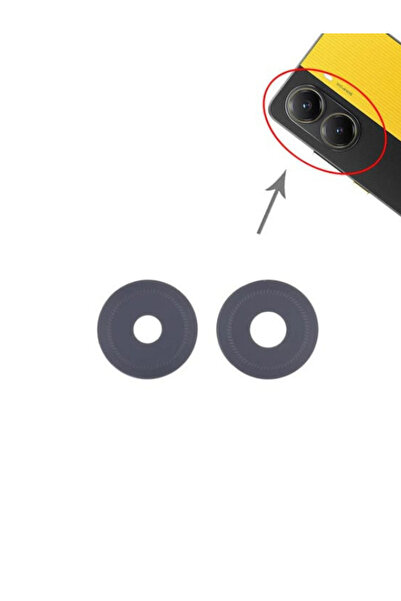Fodos Xiaomi Compatible Poco X7 Pro Camera Lens Glass 2412DPC0AG, 2412DPC0AI