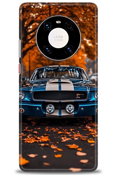 Rulet Aksesuar غطاء متوافق مع هاتف هواوي ميت 40 برو HD مطبوع - غطاء سيليكون م...