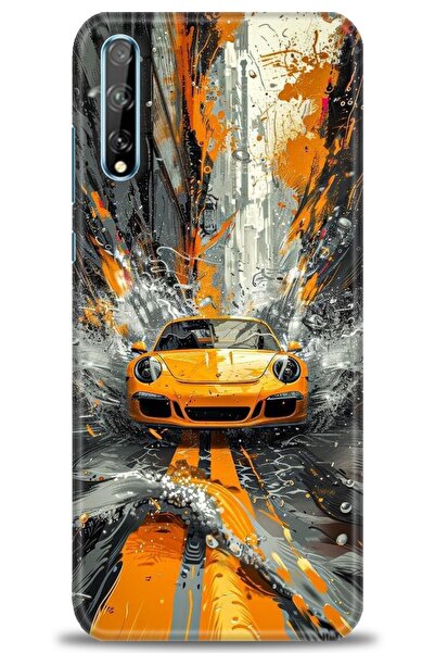 Rulet Aksesuar حافظة متوافقة مع هاتف هواوي بي سمارت إس + واقي شاشة من السيرام...