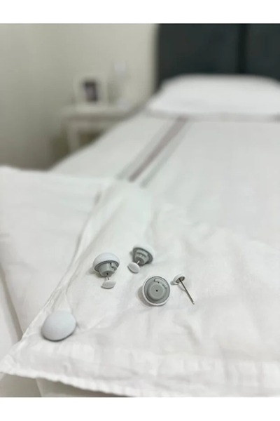 leo butik عملي 12 قطعة فطر على شكل لحاف تثبيت دبوس زر كليب ورقة غطاء لحاف المثبت