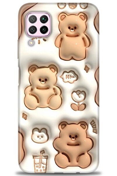 Rulet Aksesuar Huawei P40 Lite Uyumlu Kılıf HD Baskılı Kapak - Tasarım Siliko...