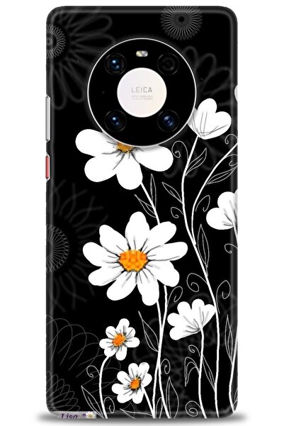 Rulet Aksesuar غطاء متوافق مع هاتف هواوي ميت 40 برو HD مطبوع - غطاء سيليكون م...