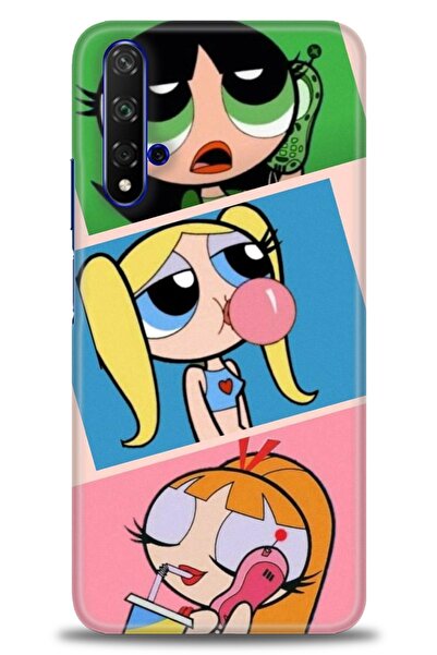 Rulet Aksesuar غطاء متوافق مع هاتف هواوي هونر مطبوع HD - غطاء سيليكون بتصميم ...