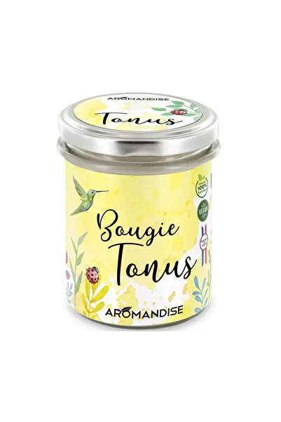 Aromandise Vonná sviečka Tonus, vegánska, 150 g