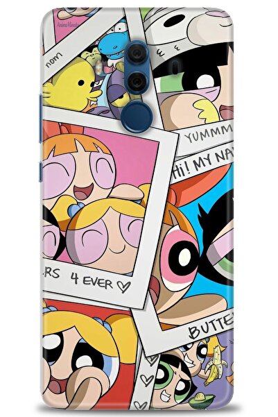 Rulet Aksesuar غطاء متوافق مع هاتف هواوي ميت 10 برو HD مطبوع - غطاء سيليكون م...