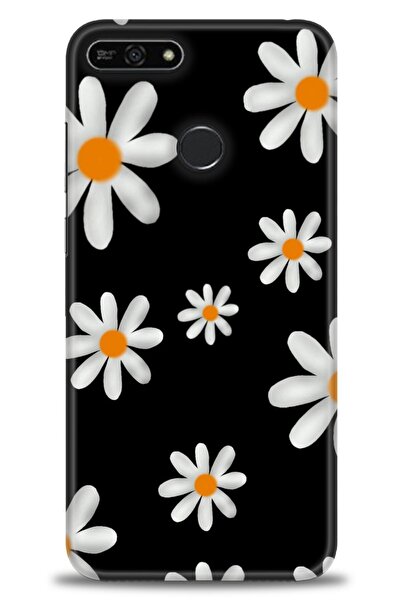 Rulet Aksesuar غطاء متوافق مع هاتف هواوي هونر 7A HD مطبوع - غطاء سيليكون مصمم...