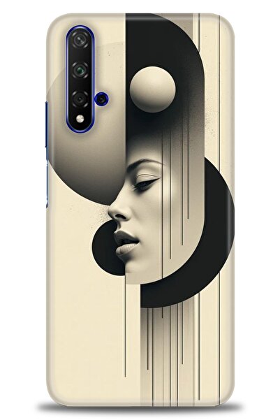 Rulet Aksesuar غطاء متوافق مع هاتف هواوي هونر مطبوع HD - غطاء سيليكون مصمم - 149