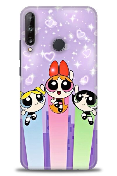 Rulet Aksesuar غطاء متوافق مع هاتف هواوي P40 Lite E HD مطبوع - غطاء سيليكون ب...