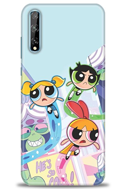 Rulet Aksesuar حافظة متوافقة مع هاتف هواوي بي سمارت إس + واقي شاشة سيراميك غي...