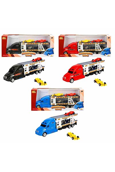 Sunman Maxx Wheels 666-06J Sliding Car Transporter 2 Decks 4 Cars 30 cm 3+