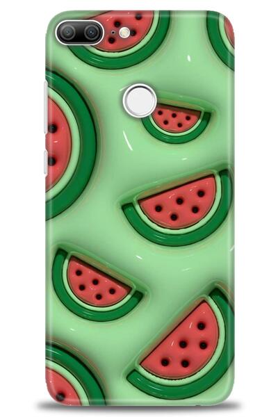 Rulet Aksesuar غطاء متوافق مع هاتف هواوي هونر 9 لايت HD مطبوع - غطاء سيليكون ...