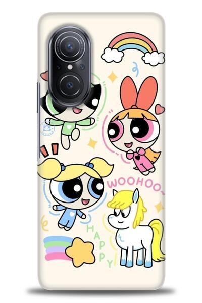 Rulet Aksesuar غطاء متوافق مع هاتف هواوي نوفا 9 SE HD مطبوع - غطاء سيليكون مص...