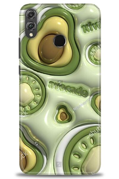 Rulet Aksesuar Huawei Honor 8X Uyumlu Kılıf HD Baskılı Kapak - Tasarım Siliko...