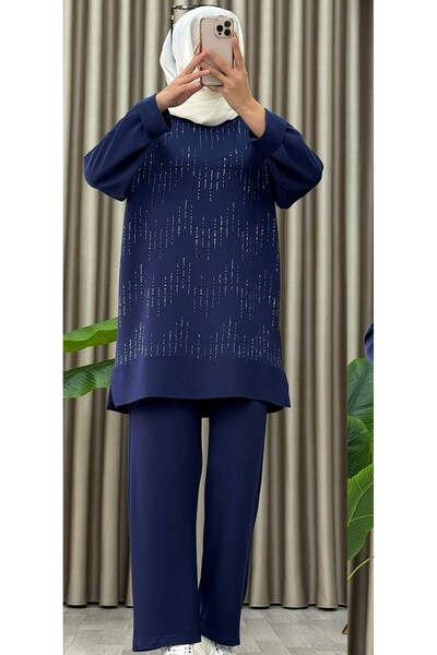 Azra TAŞ İŞLEMELİ İKİLİ TAKIM