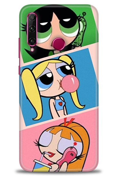 Rulet Aksesuar غطاء متوافق مع هاتف هواوي هونر 20 لايت HD مطبوع - غطاء سيليكون...