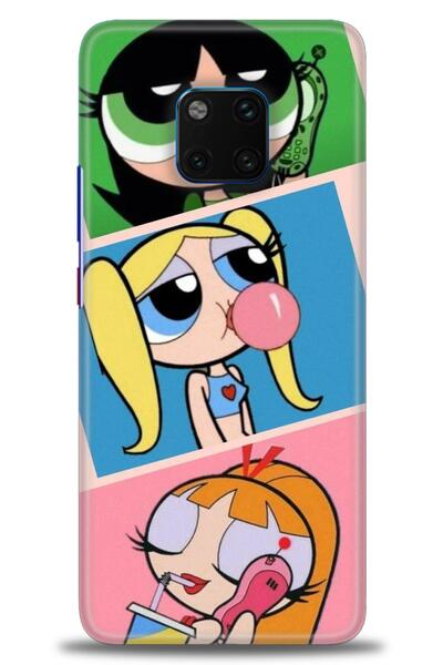 Rulet Aksesuar غطاء متوافق مع هاتف هواوي ميت 20 برو HD مطبوع - غطاء سيليكون م...