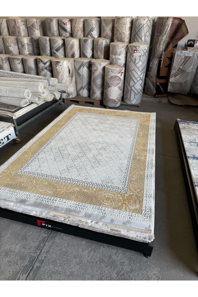 Sarar Elit Dokulu Yumuşak Oturma Odası Salon Çocuk Odası Mutfak Halısı