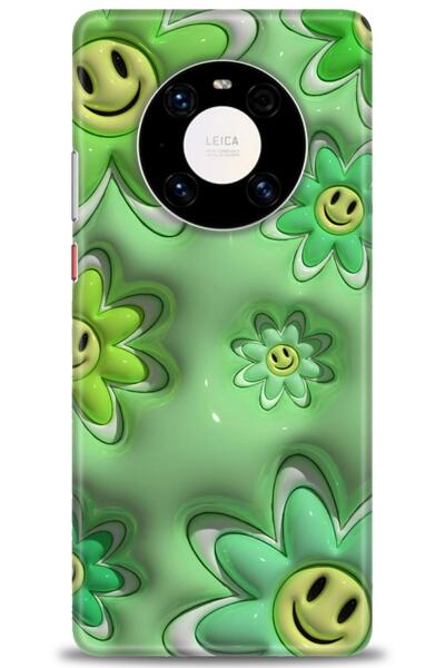 Rulet Aksesuar غطاء متوافق مع هاتف هواوي ميت 40 برو HD مطبوع - غطاء سيليكون م...