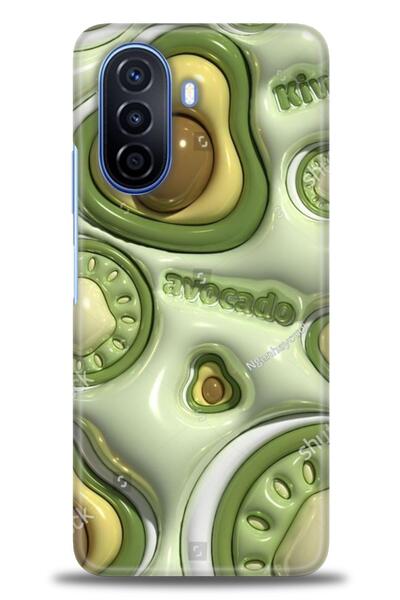 Rulet Aksesuar غطاء متوافق مع هاتف هواوي نوفا Y70 HD مطبوع - غطاء سيليكون مصم...