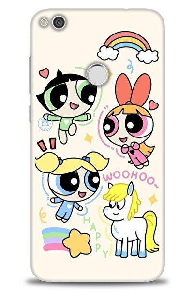 Rulet Aksesuar غطاء متوافق مع هاتف هواوي P9 لايت 2017 HD مطبوع - غطاء سيليكون...