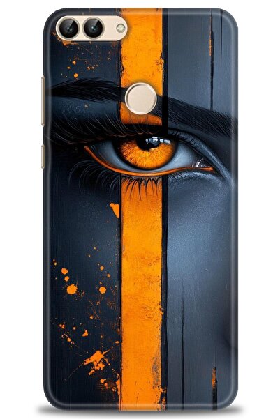 Rulet Aksesuar غطاء متوافق مع هاتف هواوي بي سمارت HD مطبوع - غطاء سيليكون مصم...