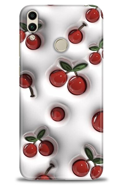 Rulet Aksesuar Huawei Honor 8C Uyumlu Kılıf HD Baskılı Kapak - Tasarım Siliko...