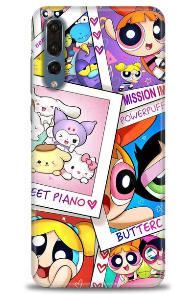 Rulet Aksesuar غطاء متوافق مع هاتف هواوي P20 Pro HD مطبوع - غطاء سيليكون مصمم...