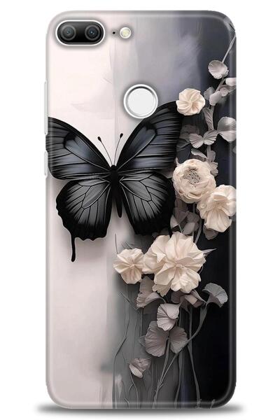 Rulet Aksesuar Huawei Honor 9 Lite Uyumlu Kılıf HD Baskılı Kapak - Tasarım Si...