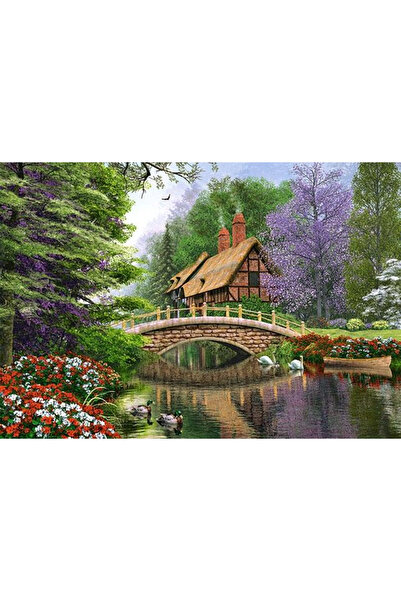 Castorland Puzzle 1000 piese River Cottage 102365