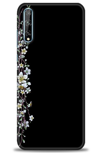 Rulet Aksesuar حافظة متوافقة مع هاتف هواوي بي سمارت إس + واقي شاشة سيراميك غي...