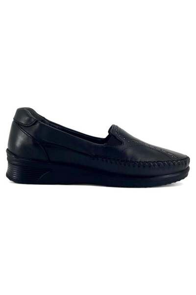 Forelli Erva Leather Anatomical Casual Shoes-Black