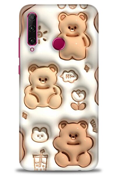 Rulet Aksesuar غطاء متوافق مع هاتف هواوي هونر 20 لايت HD مطبوع - غطاء سيليكون...