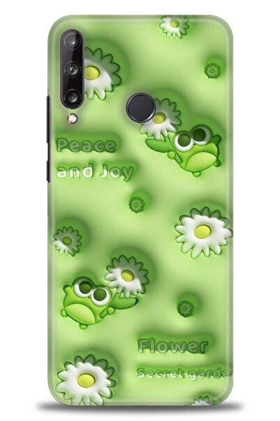 Rulet Aksesuar Huawei P40 Lite E Uyumlu Kılıf HD Baskılı Kapak - Tasarım Sili...