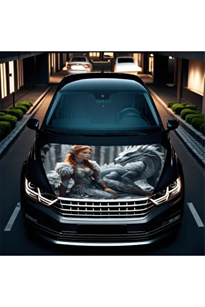 Avex Fólia na kapotu auta „Hood Art“ odolná voči vonkajším vplyvom, veľkosť L (180 x 130 cm)