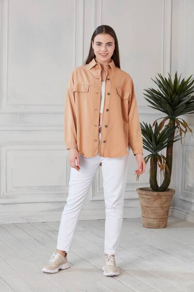 sstyle moda GABARDİN DENİM CEKET