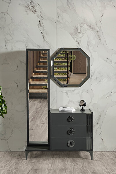 EDSY HOME Roma Aynalı Şifonyer