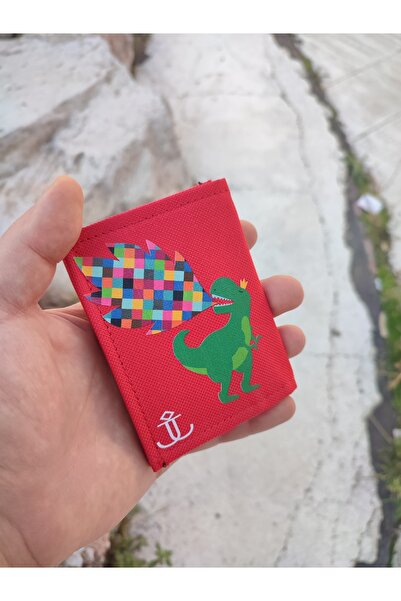 JANJAN Children's Wallet, Sports Wallet, Leather Wallet, Fabric Wallet, Wallet with Zippered Coin Compartment and Card Holder