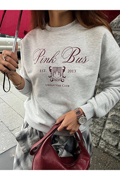 Jose Clothing Φούτερ JC Limited Edition oversized με μακρυμάνικο κοψίμα με τύπωμα