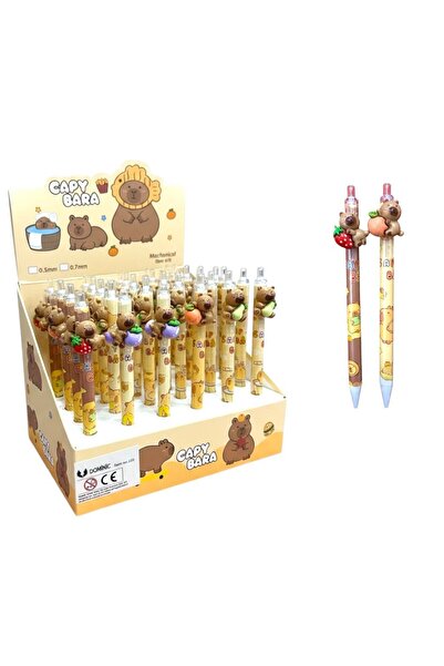 Modellino 48 Adetli Toptan Paket Capy Bara Caca Bara 07 Uçlu Kalem Versatil
