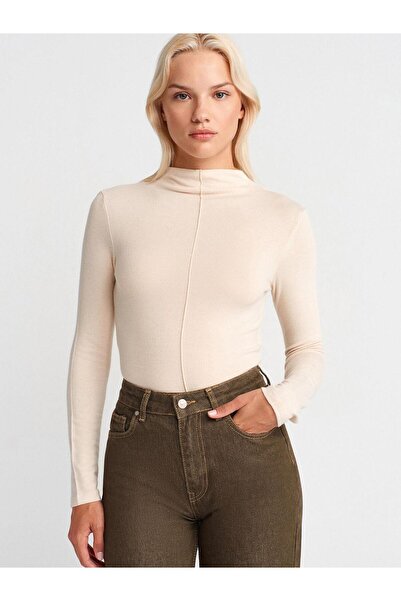 Coral Риза с дълъг ръкав и стояща яка 31391 Камък