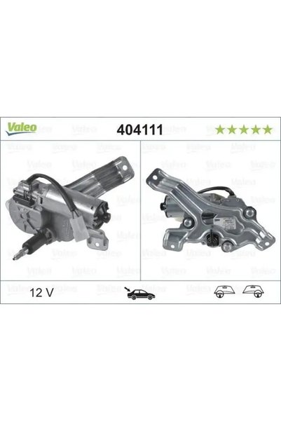 VALEO 404111 Silecek Motoru Arka A6388200208