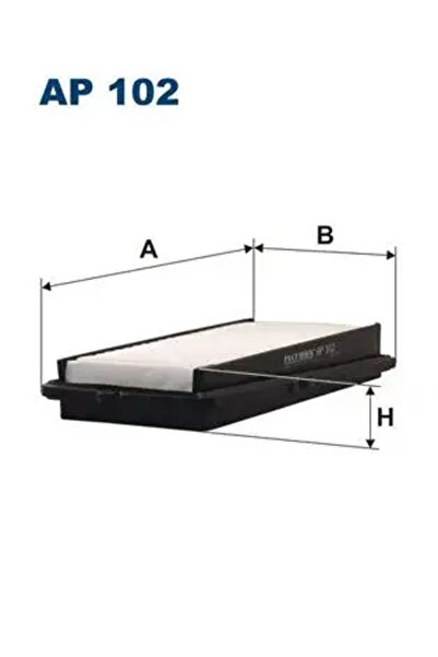Filtron فلتر هواء AP102 متوافق مع 17220P45G00 و17220PT0003 و17220PT2000