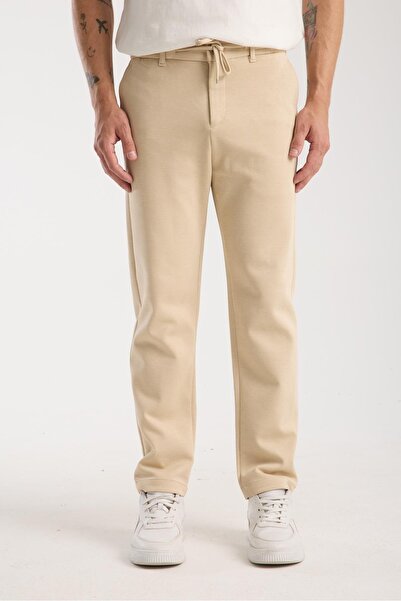 Store Cotton Waist Tie Comfortable Cut Chino Pants Look Baggy Pants