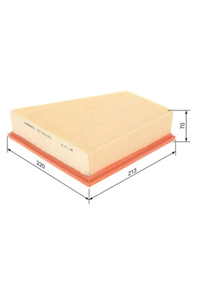 Bosch 1457433575 Air Filter 5Z0129620A 6Q0129607Ae 6Q0129620 Compatible