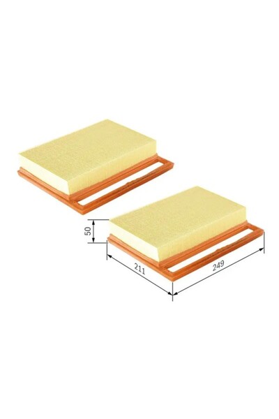 Bosch 1987429402 Air Filter 2750940204 A2750940104 A2750940204