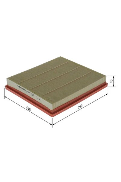 Bosch F026400111 Air Filter 10057009 55560894 834647