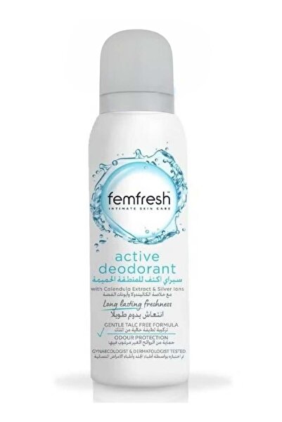 Femfresh Active Refreshing Spray for Intimate Areas - Maximum Care, 125 ml