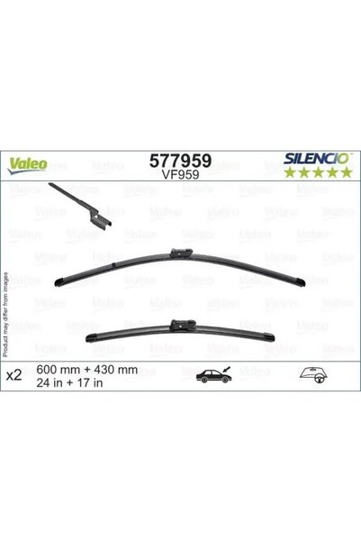 VALEO 577959 On Silecek Seti 52131453 52131454 95528211