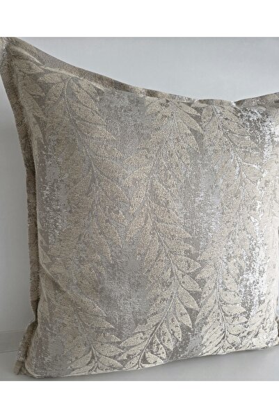 Fabric by Gülçin JAKAR DOKUMA KUMAŞ VİZON-GÜMÜŞ RENK TAÇ DESEN KIRLENT KILIFI